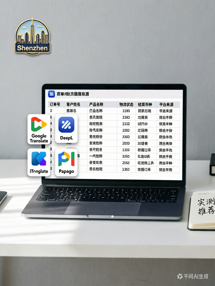 深圳做跨境电商的，表格排版复杂怎么翻译才不乱？实测4款工具帮你选