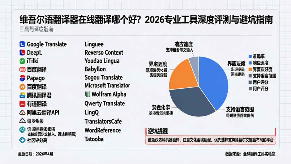 维吾尔语翻译器在线翻译哪个好？2026专业工具深度评测与避坑指南。