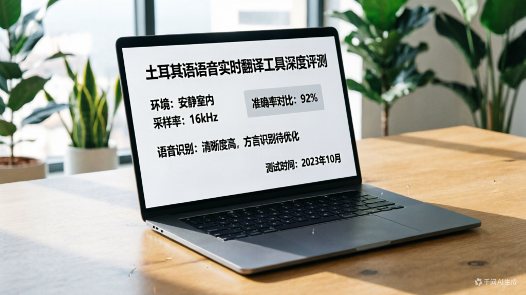 土耳其语语音实时翻译工具深度评测